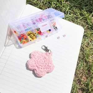 Crochet Star Keychain